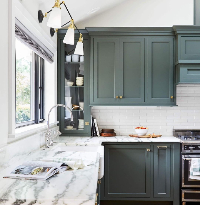 Marble Countertop Kitchen